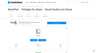 
                            8. AtomPair vs Teletype for Atom vs Visual Studio Live Share | What are ...