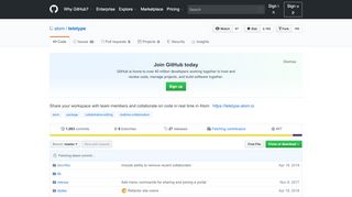 
                            2. atom/teletype: Share your workspace with team members and ... - GitHub
