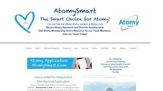 
                            2. Atomy India Pre-Registration / Membership …