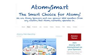 
                            8. Atomy Membership - AtomySmart