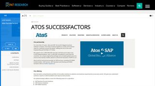 
                            6. Atos SuccessFactors - Compare Reviews, Features, Pricing in ...