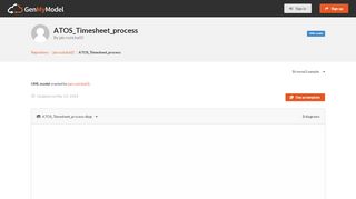 
                            5. ATOS Timesheet process - Model Repository - GenMyModel