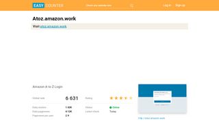 
                            9. Atoz.amazon.work: Amazon A to Z Login - easycounter.com