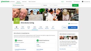 
                            7. Atria Senior Living Salaries (Community Sales Director $61K ...