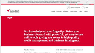 
                            2. Atrium, Collect@Net, Insights | Atradius login