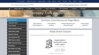 
                            4. ATSU Dental Resources