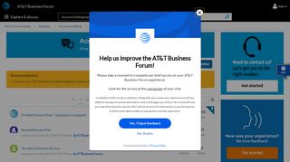 
                            6. AT&T Business Account & Bills Forums - AT&T Community