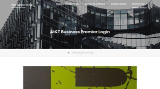 
                            7. At&T Business Premier Login | flaprogressives.org