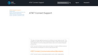 
                            5. AT&T Connect Support - corp.att.com