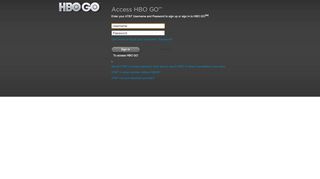 
                            8. AT&T - HBO Go - Sign In - att.net