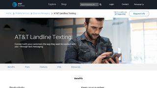 
                            3. AT&T Landline Texting for Business/Enterprise