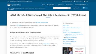 
                            7. AT&T Microcell Discontinued: The 5 ... - …