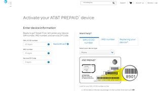 
                            1. AT&T Prepaid Activation Portal