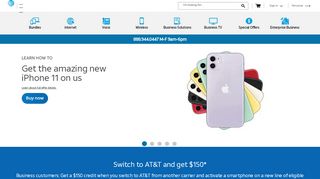 
                            6. AT&T Small Business | Internet, Voice, Wireless, DIRECTV ...