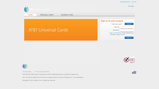 
                            1. AT&T Universal Card: Home - Credit Card Offers & Account Login