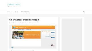 
                            4. Att universal credit card login - credit card - A3 Size