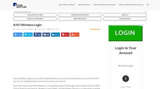 
                            1. AT&T Wireless Login