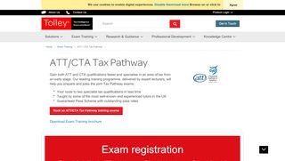 
                            5. ATT/CTA Tax Pathway Qualification | Tolley Exam Training | Tolley