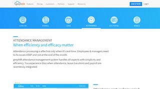 
                            5. Attendance Management System | Attendance Software | greytHR