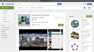 
                            3. Attendance Tracker - Apps on Google Play