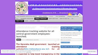 
                            7. Attendance tracking website for all central government ...