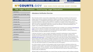 
                            3. Attendance Verification Overview | NYCOURTS.GOV - New York State ...