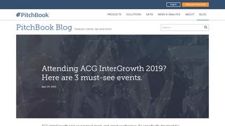 
                            8. Attending ACG InterGrowth 2019? Here are 3 not-to-miss events ...