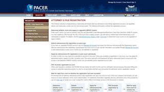 
                            4. Attorney E-File Registration - Pacer