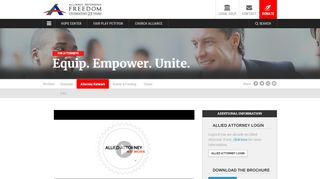 
                            3. Attorney Network - Alliance Defending Freedom