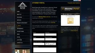 
                            2. Attorney Portal | mshclegal.com