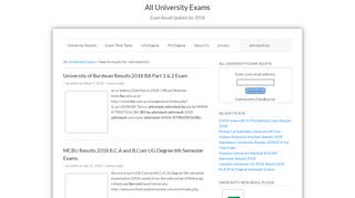 
                            8. Attristech Bu | University Results 2018