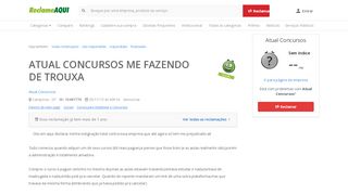 
                            4. ATUAL CONCURSOS ME FAZENDO DE TROUXA - Atual ...