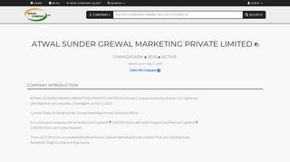 
                            7. ATWAL SUNDER GREWAL MARKETING PRIVATE LIMITED | …