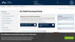 
                            3. AU Staff Housing Portal - Aarhus University