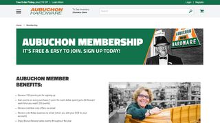 
                            1. Aubuchon Hardware Store Membership