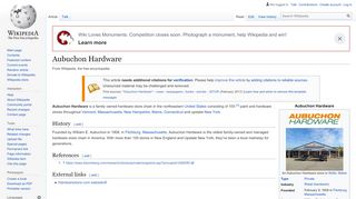 
                            9. Aubuchon Hardware - Wikipedia