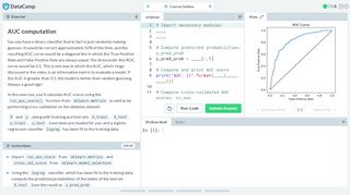 
                            6. AUC computation | Python