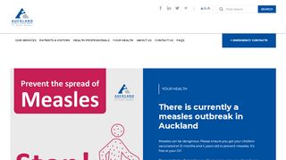 
                            2. Auckland District Health Board: Home