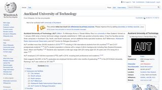 
                            4. Auckland University of Technology - Wikipedia