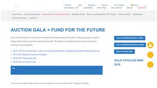 
                            4. Auction GALA + Fund for the Future - Lycée Francais de San ...