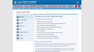 
                            2. Auction Sniper | Auction Sniper Help | Auction Sniper FAQ | Auction ...