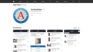 
                            3. ‎AuctionSniper on the App Store