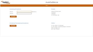 
                            3. AudaPadWeb - audanet.de