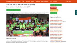 
                            2. AUDAX INDIA RANDONNEURS - AIR