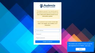 
                            2. Audencia Login