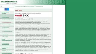 
                            4. Audi BKK - Krankenkassen.de