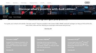 
                            4. Audi connect® | Audi USA