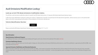 
                            6. Audi Emissions Modification Lookup