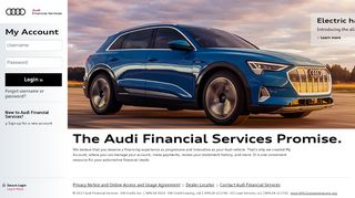 
                            2. Audi Financial Services