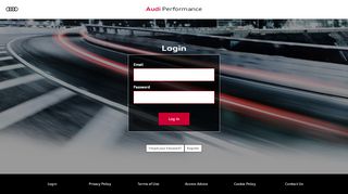 
                            3. Audi - Login